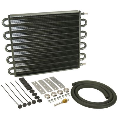 Derale Transmission Cooler Kit 22500 lbs GVW 16-5/8" x 12-5/8" x 3/4" 13105