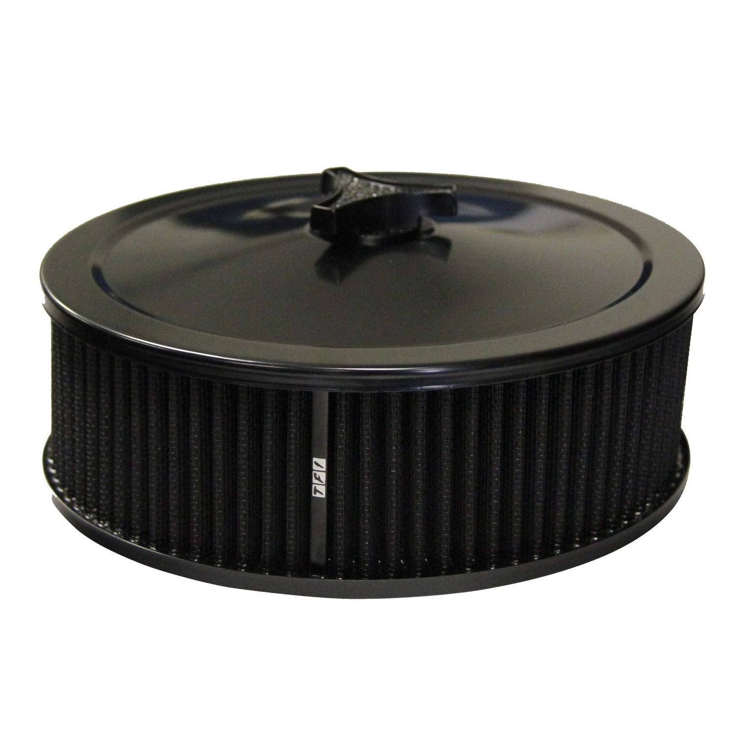 Black Air Cleaner 9 Black Air Cleaner 9" Wide x 3" Tall Holley Edelbrock Quadrajet Carburettor