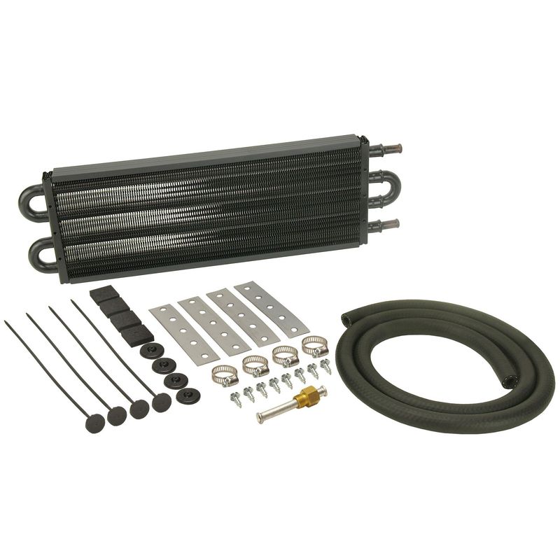 Derale Transmission Cooler Kit 14000 lbs GVW 5-1/8" x 16-5/8" x 3/4" 13102