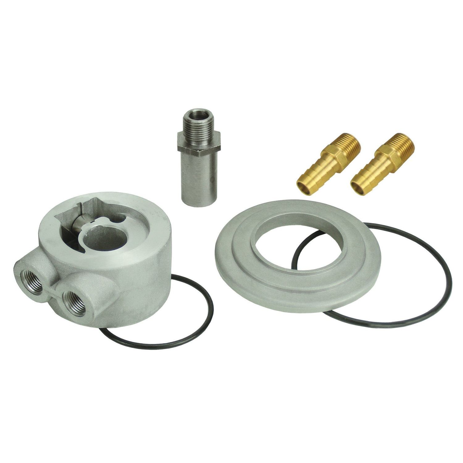 Derale Thermostatic 13/16 Derale Thermostatic 13/16"-16 Engine Sandwich Adaptor GM/Chev 15731