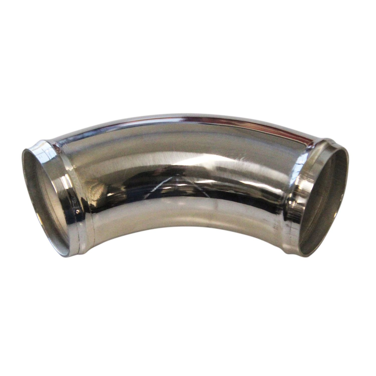 Intake Pipe Intercoolers 2.5" (63mm) OD 60 Degree Polished Alloy Pipe 6.1" (155mm)