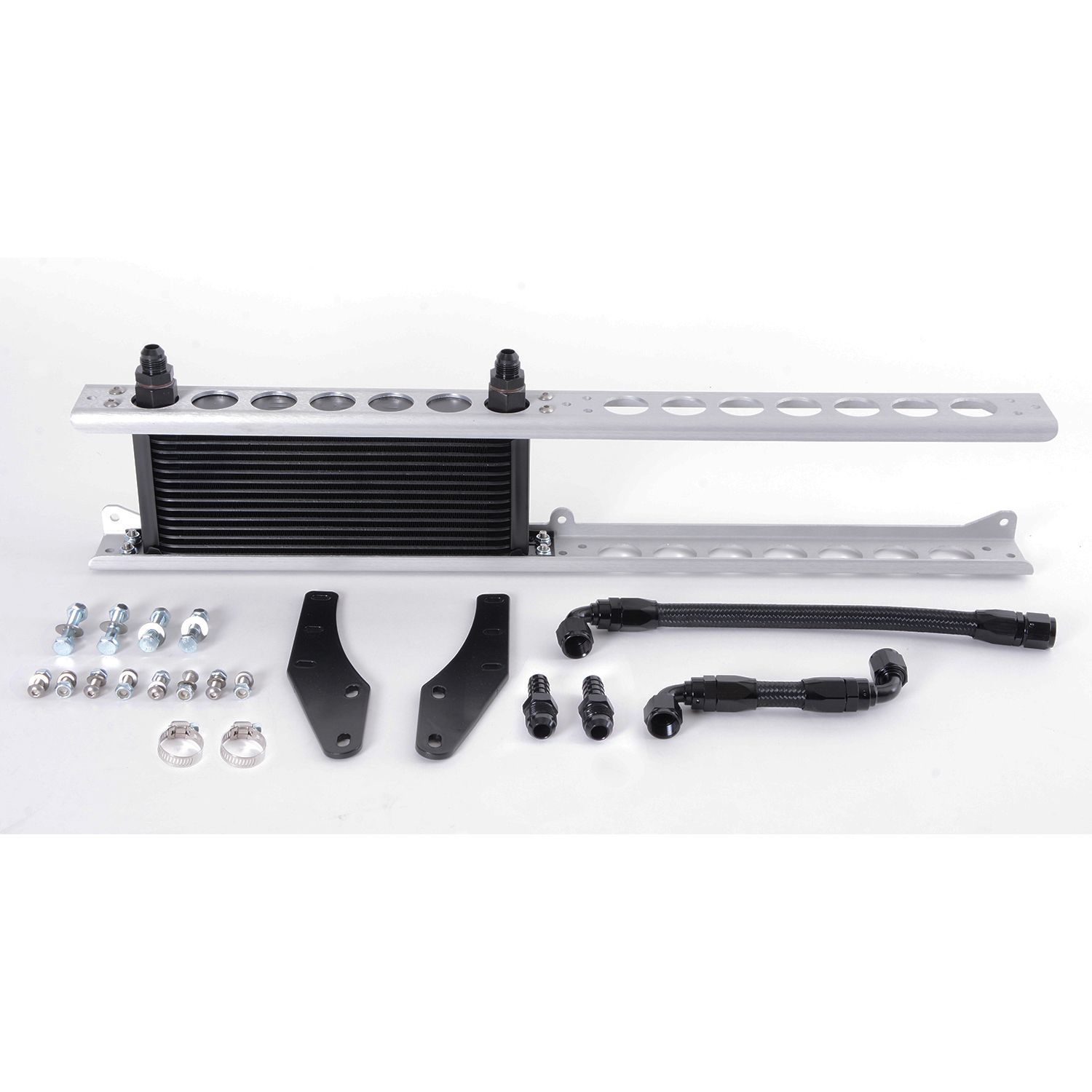 Direct Fit 2011-2014 Ford Mustang GT 5.0 16 Row Transmission Oil Cooler Kit Lhd