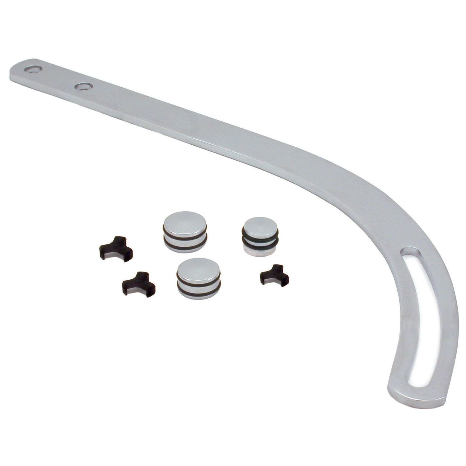 Alternator Bracket Upper Long Arm Chevrolet Small Block V8 Swp Chrome Plated Alternator Bracket Upper Long Arm Chevrolet Small Block V8 Swp Chrome Plated