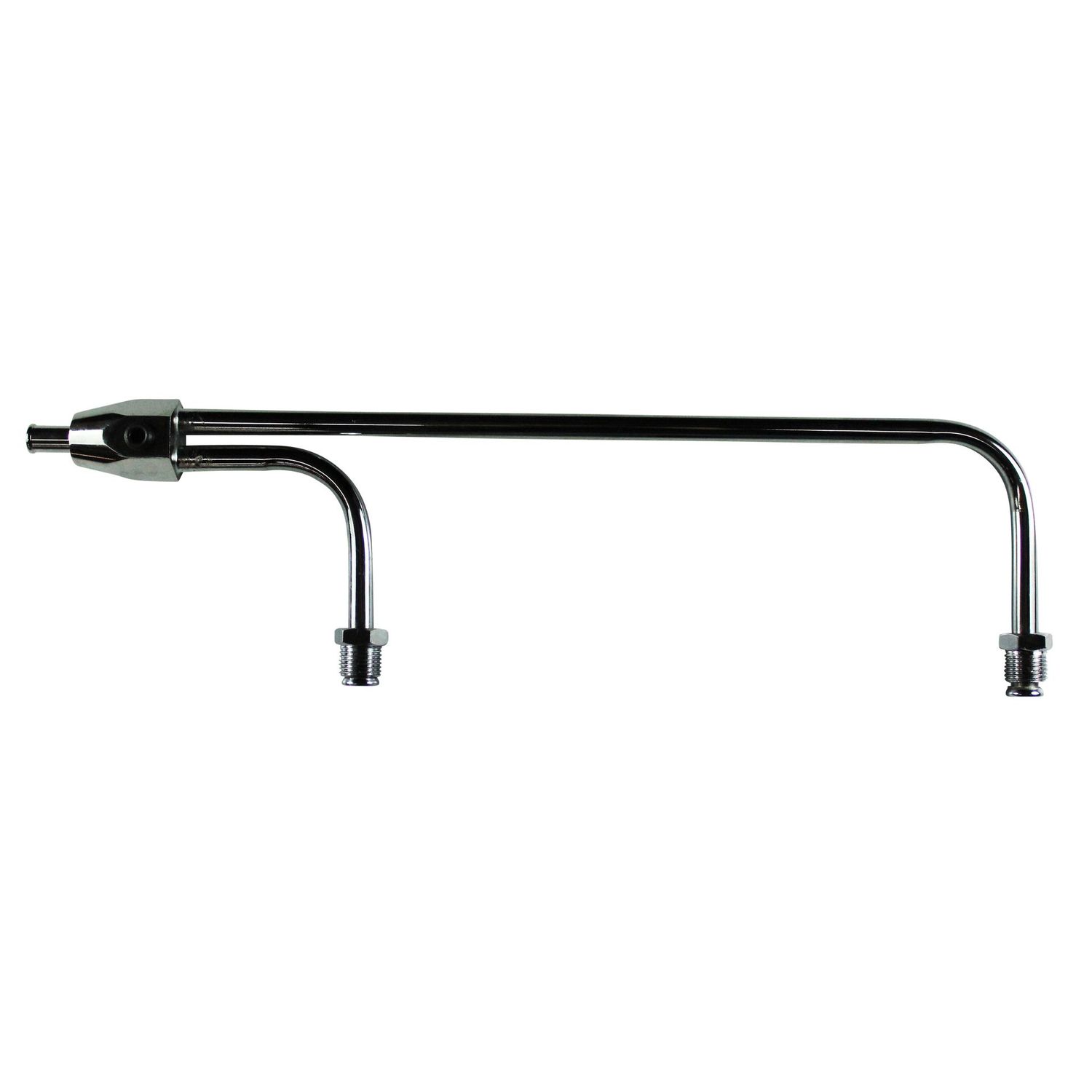 Fuel Rail Line Chrome Holley Double Pumper 9-5/16 Fuel Rail Line Chrome Holley Double Pumper 9-5/16" Centres