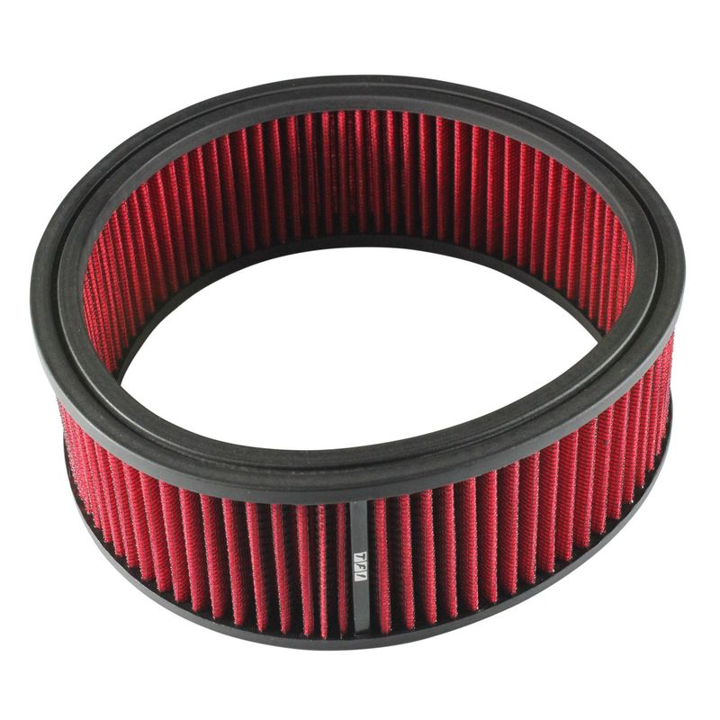 Air Cleaner/Air Filter Element Red 9" Wide 3" Tall Round High Performance Cotton