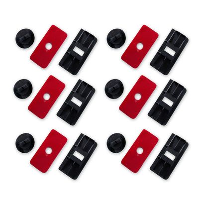 Aunger Louvre Fitting Kit Rear Louvre Mounting Clips set of 6 (LAT6)