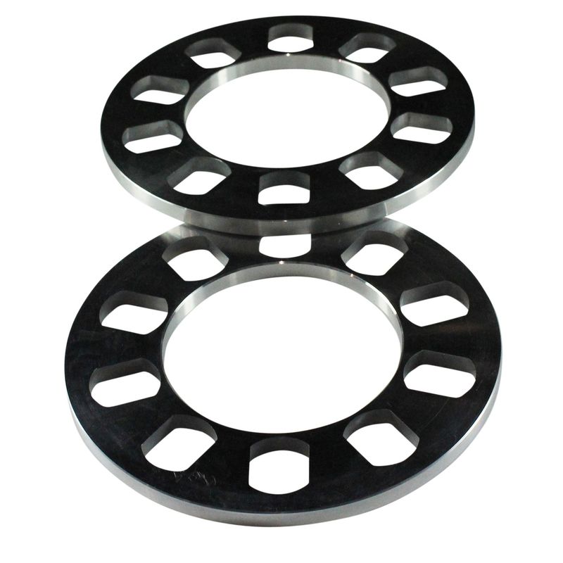 Wheel Spacer Billet Machined 5 Hole-Pair. 8mm thick, 163mm OD, 90mm ID