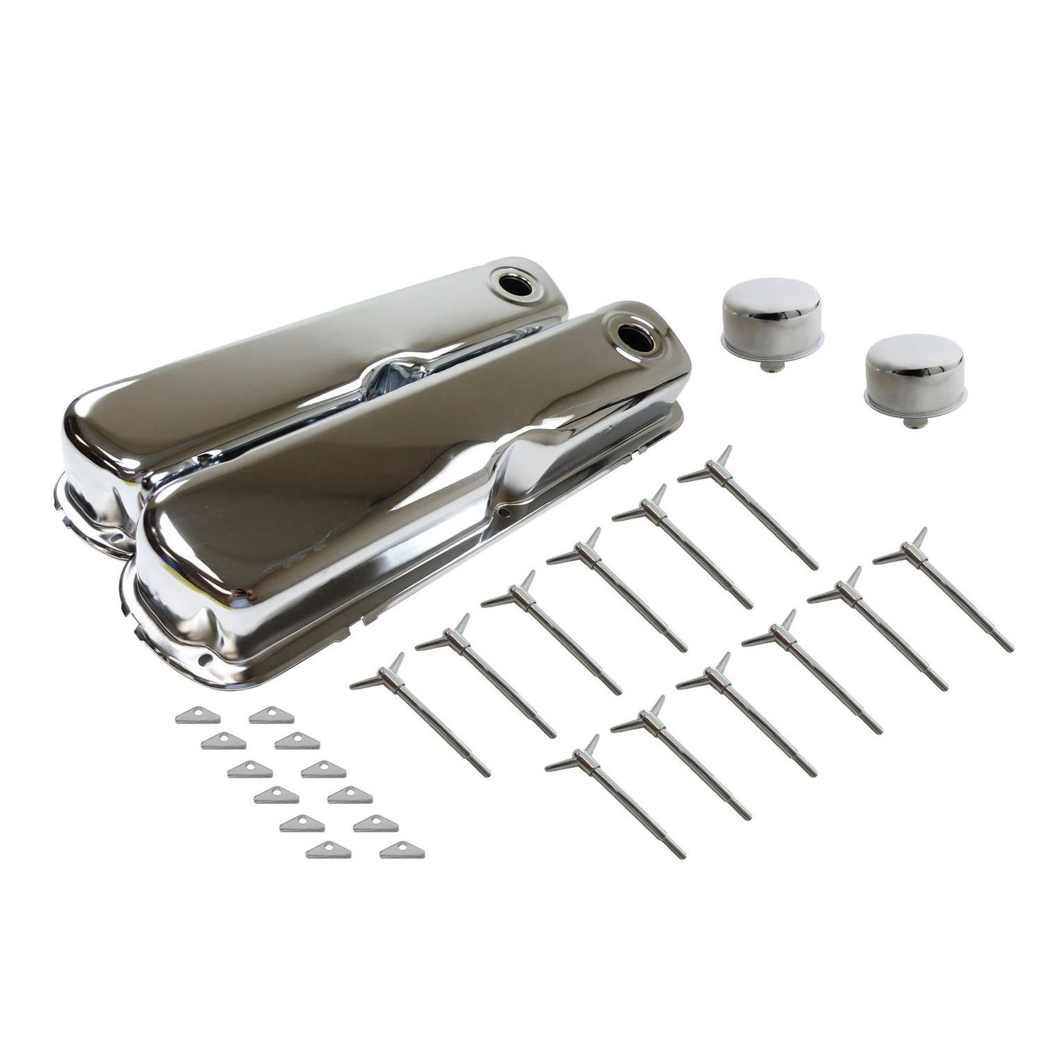 Ford Windsor 1962-85 260-289-302-351 Engine Dress Up Kit Chrome Ford Windsor 1962-85 260-289-302-351 Engine Dress Up Kit Chrome