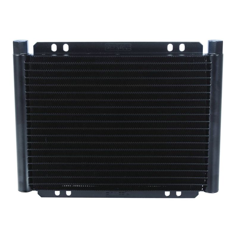 Derale 8000 Series 18 Row Plate & Fin Fluid Cooler Inverted Flare Inlets 33523