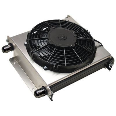 Derale Hyper-Cool Extreme Cooler 40 Row 13 Derale Hyper-Cool Extreme Cooler 40 Row 13"x14-7/8"x5-5/8" 10" Fan 15876