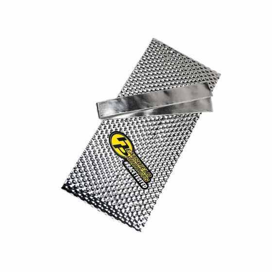 Mantle Shelf TV Sound Bar Heat Shield 3mm thick x 12.5cm x 119cm kit 2000'F