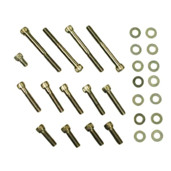 Bolt Kit Ford Cleveland 302-351 Water Pump Chrome Socket Head Bolt Kit Ford Cleveland 302-351 Water Pump Chrome Socket Head
