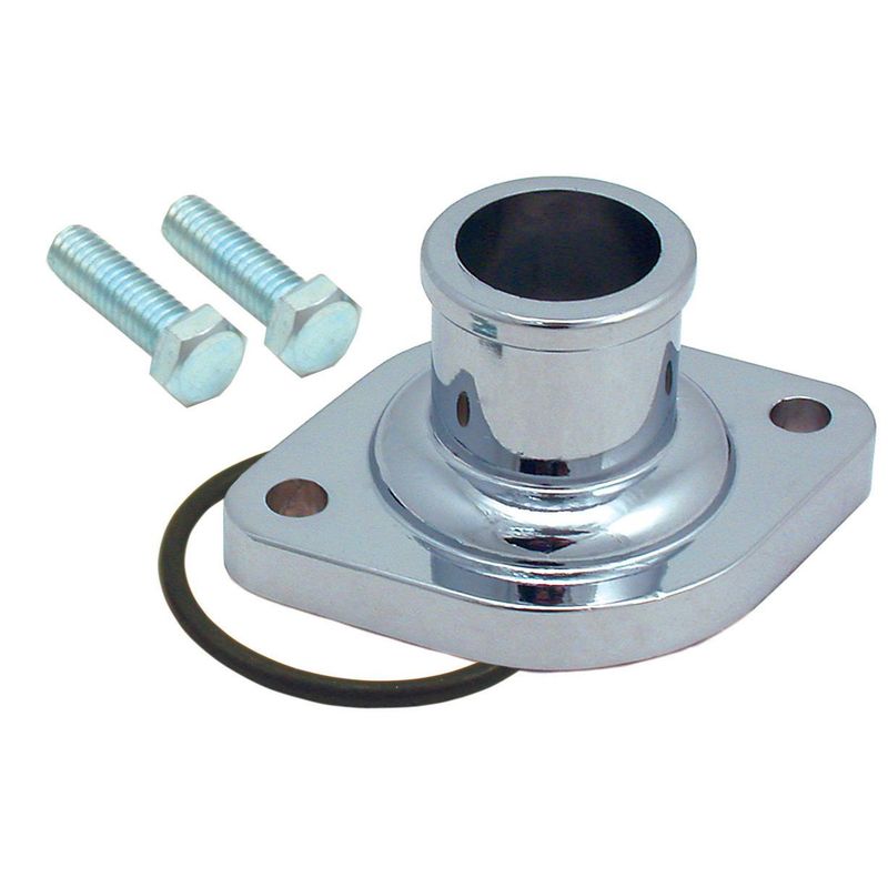 Water Neck Chyrsler V8 Chromed Alloy Gasket and Bolts