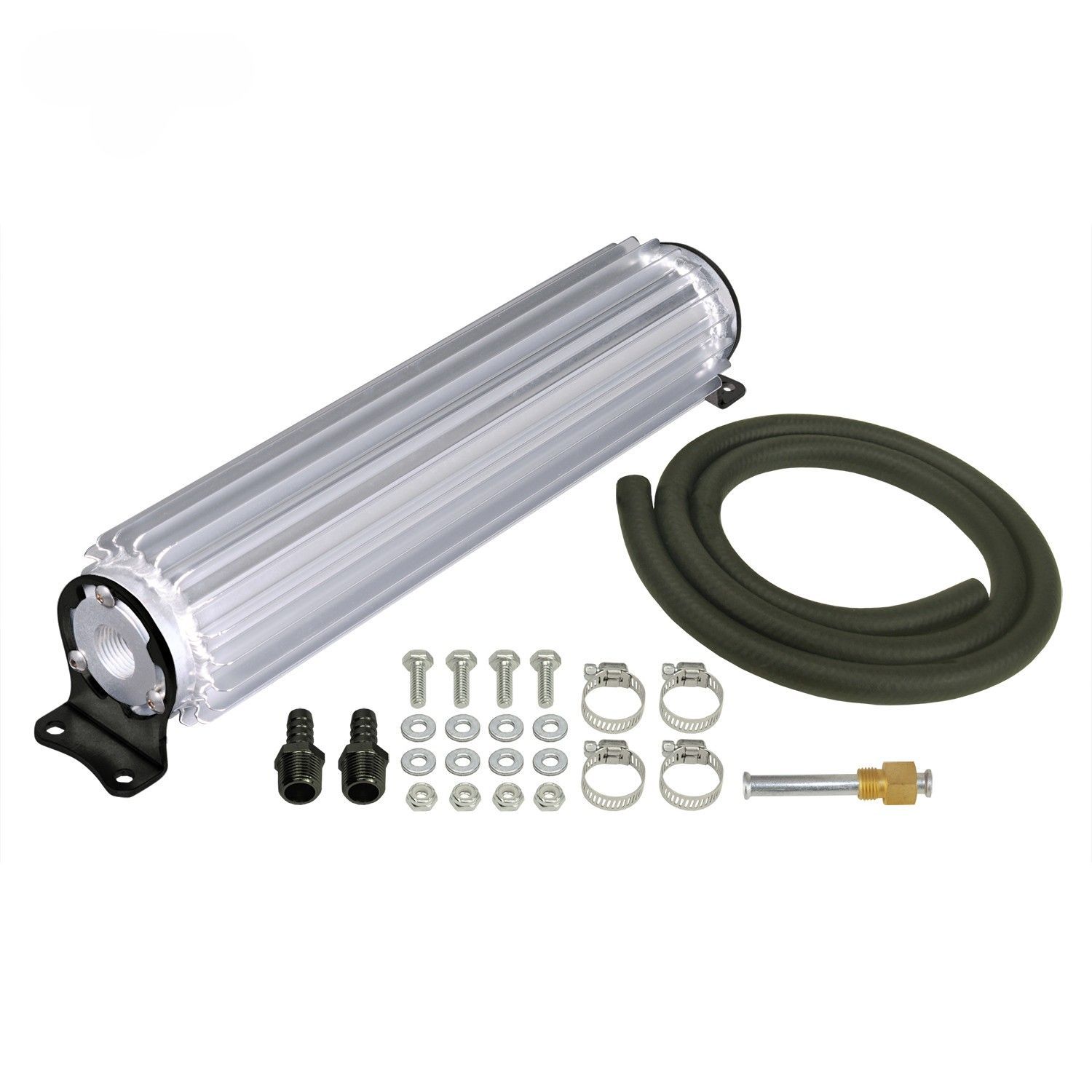 Single Pass Heat Sink Transmissions Cooler Kit 14-1/4 Single Pass Heat Sink Transmissions Cooler Kit 14-1/4" x 3-1/4" NPT Inlet 13253