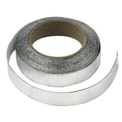 Aluminium Fibreglass Adhesive Tape 50mm x 4.5m Rated 590'C Aluminium Fibreglass Adhesive Tape 50mm x 4.5m Rated 590'C
