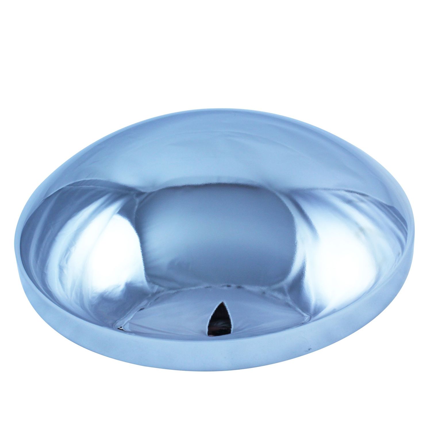 Baby Moon Chrome Steel Centre Hub Cap Steel Smoothie 10-3/16 Baby Moon Chrome Steel Centre Hub Cap Steel Smoothie 10-3/16" ID x 3" High