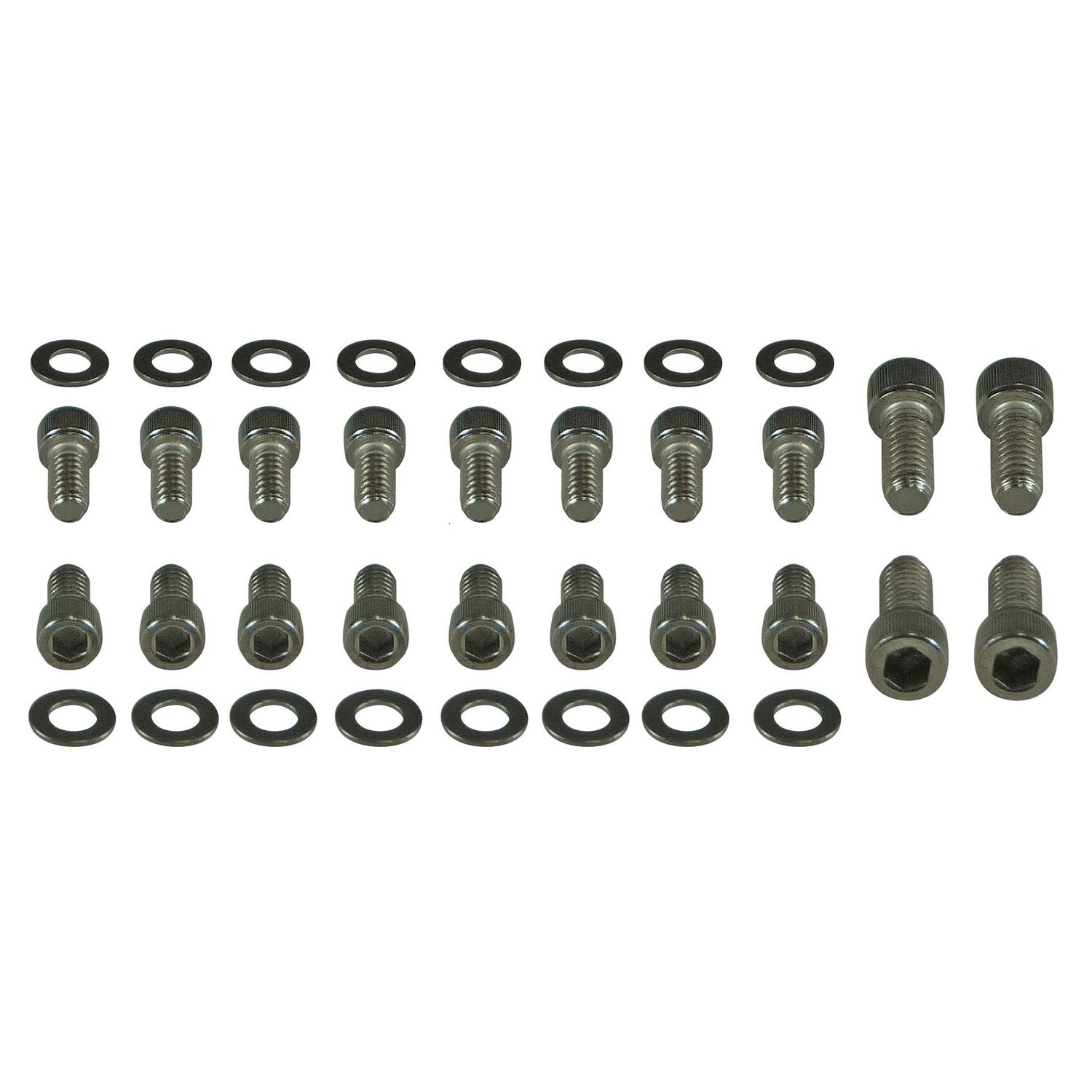 Oil Pan Bolt Kit Holden V8 253-308 Chrome Socket Head with Washers Oil Pan Bolt Kit Holden V8 253-308 Chrome Socket Head with Washers