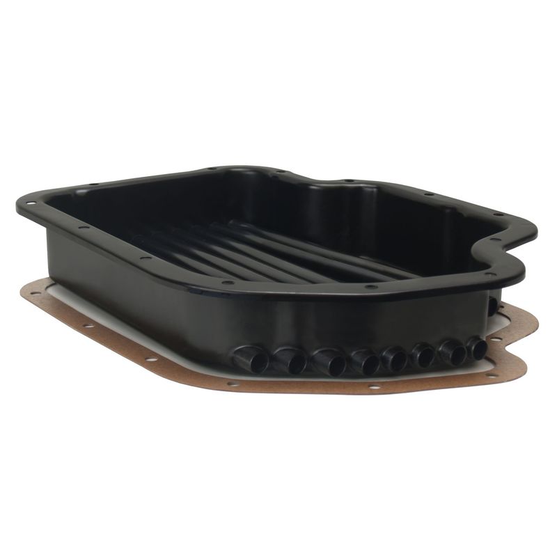 Transmission Cooling Pan GM Turbo Hydro TH400 3 Transmission Cooling Pan GM Turbo Hydro TH400 3" Deep + Tubes Derale 14201