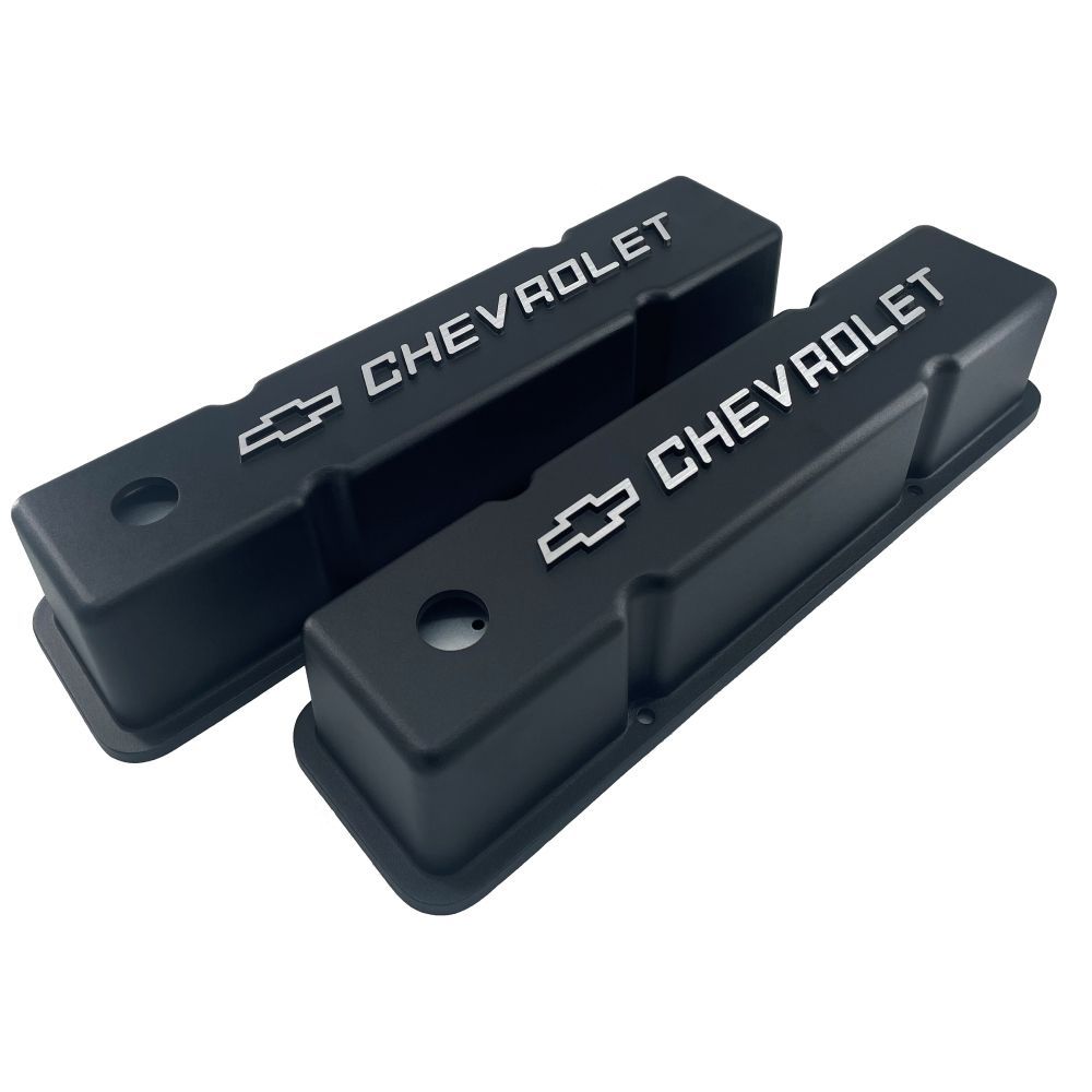Small Block Chev 283, 305, 327 & 350 Cast Aluminium Valve Rocker Cover w/Chevrolet Logo Small Block Chev 283, 305, 327 & 350 Cast Aluminium Valve Rocker Cover w/Chevrolet Logo