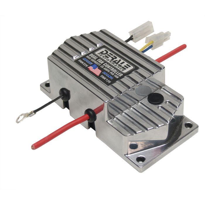 Derale Adjustable Single Fan Controller Thermostat 150'F-240'F 35amp 16779