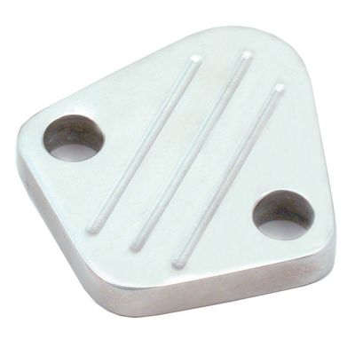 Fuel Pump Block Off Plate Holden 6 149-161-179-186-202 Billet Alloy