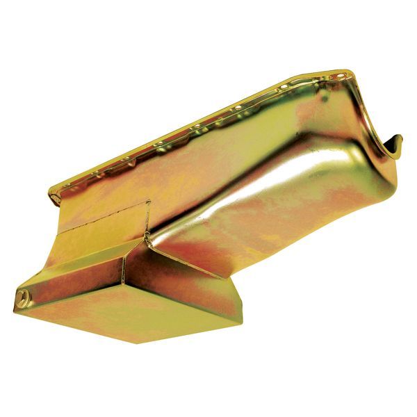 Oil Pan Sump Chevrolet Small Block 283-350-400 Extra Capacity Street Strip Zinc Oil Pan Sump Chevrolet Small Block 283-350-400 Extra Capacity Street Strip Zinc