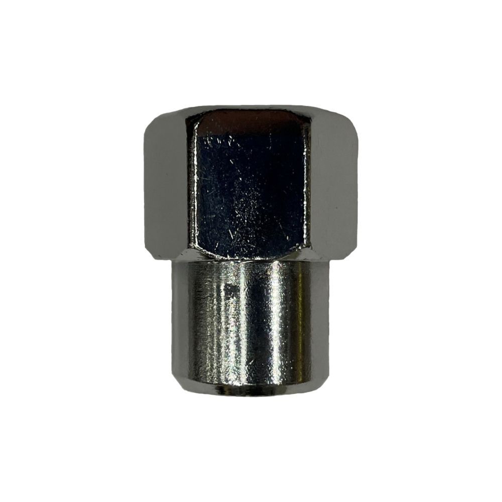 Single Short Flat Open Ended Mag Nut (Convo Pro) - 1/2" UNF Thread, 21mm Hex
