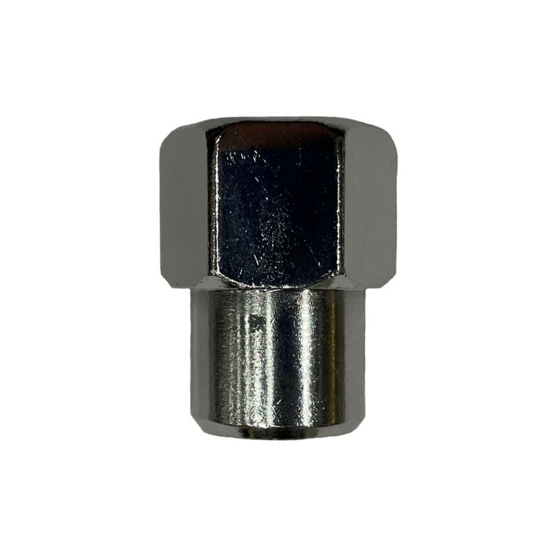 Single Short Flat Open Ended Mag Nut (Convo Pro) - 1/2" UNF Thread, 21mm Hex