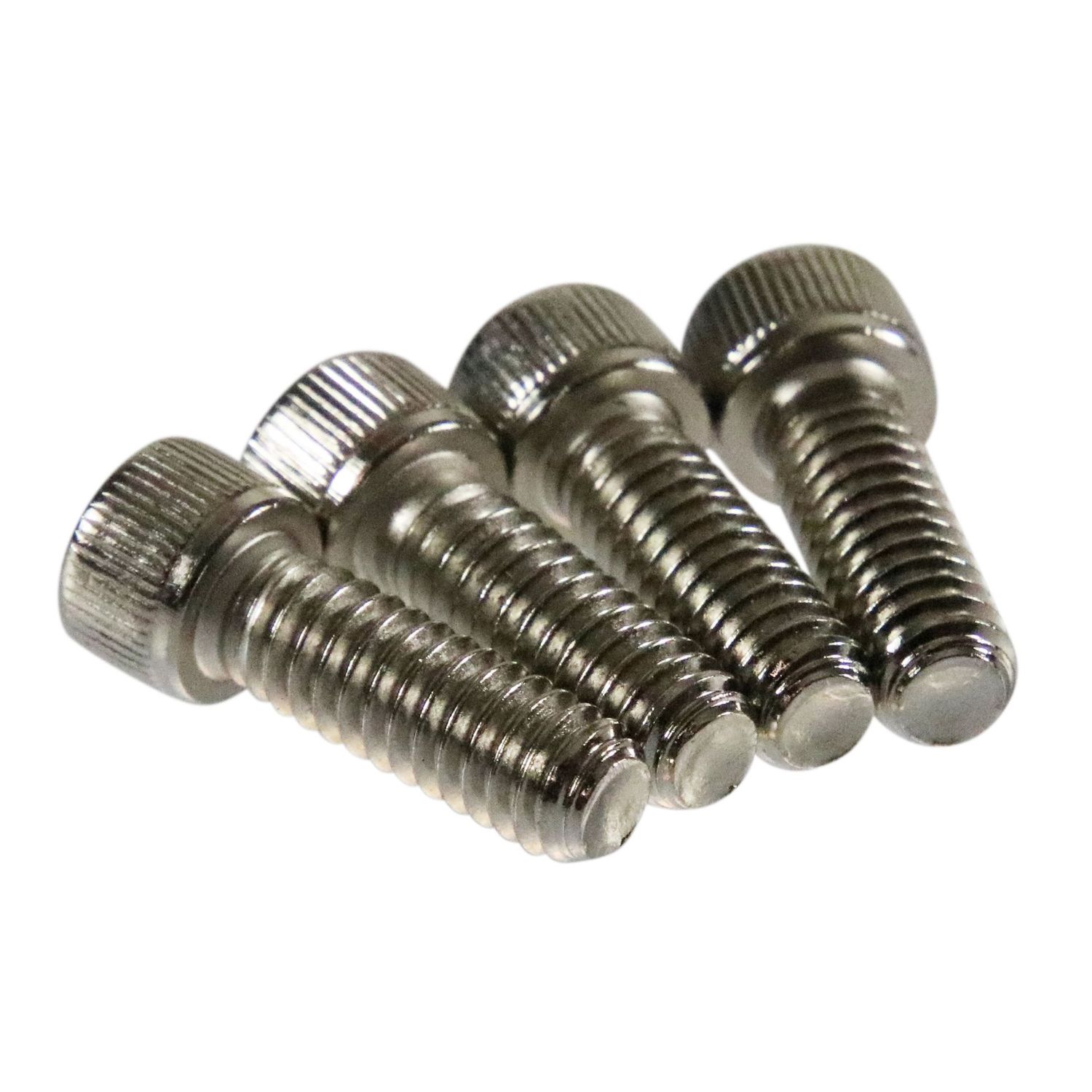 Bolt Set 1/4-20" x 3/4" Long Chrome Socket Head Set 4