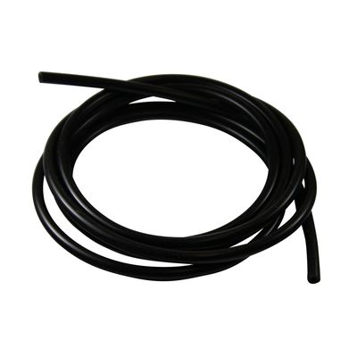 Silicone Hose Black Vacuum 4mm ID, 3M Length