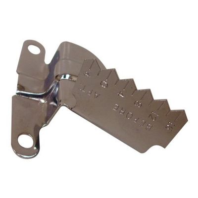 Timing Tab Marker Big Block Chevrolet 396 427 454 502, 8 Timing Tab Marker Big Block Chevrolet 396 427 454 502, 8" Balancer Chrome