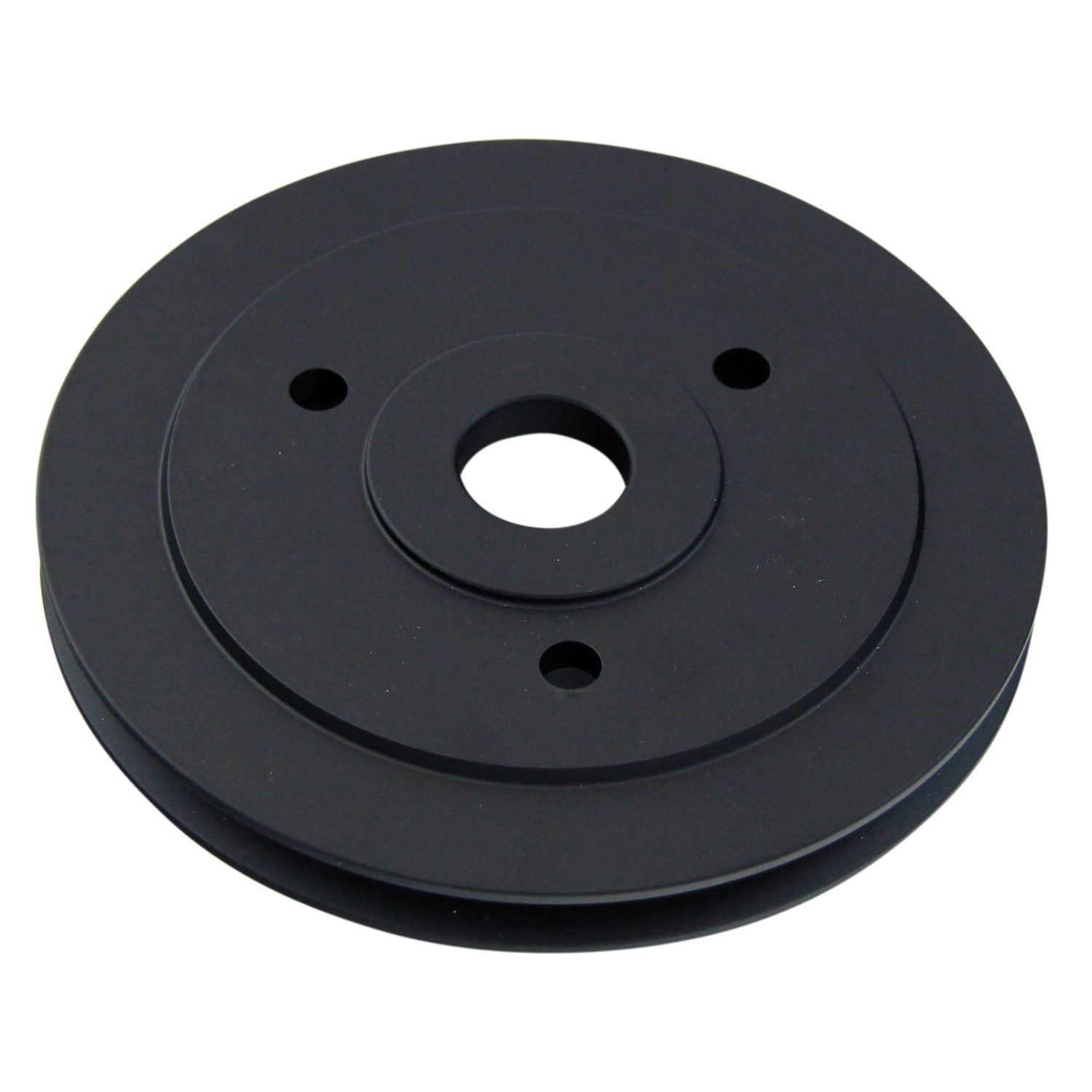 Pulley Crankshaft Single Groove Swp Black Alloy Big Block Chevrolet 396-454 Pulley Crankshaft Single Groove Swp Black Alloy Big Block Chevrolet 396-454