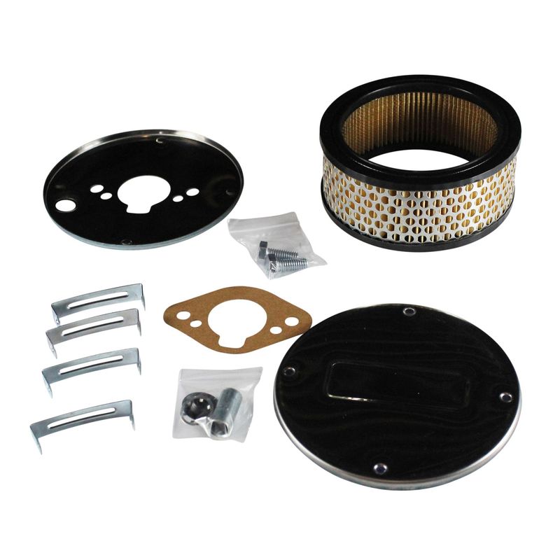 Chrome Air Cleaner 5-1/2" Wide x 55mm Tall CD150 Stromberg Zenith