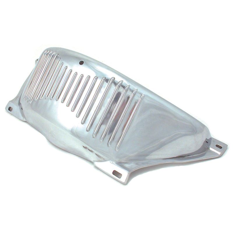 Flywheel (Inspection) Dust Cover Chev V8 to GM Turbo TH350 Polished Alloy Flywheel (Inspection) Dust Cover Chev V8 to GM Turbo TH350 Polished Alloy