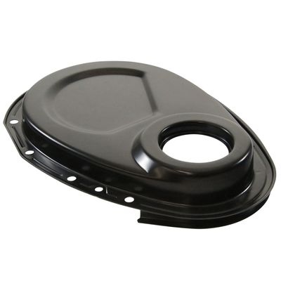 Timing Cover Chevrolet Small Block 283-305-327-350-400 Engines Black Steel