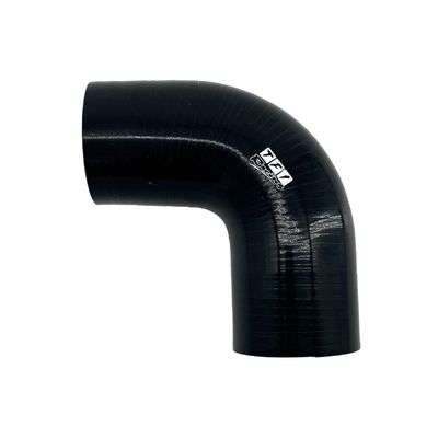 Silicone Hose Black 90 Deg Elbow 63mm (2.5 Silicone Hose Black 90 Deg Elbow 63mm (2.5") ID, 50mm Leg Length