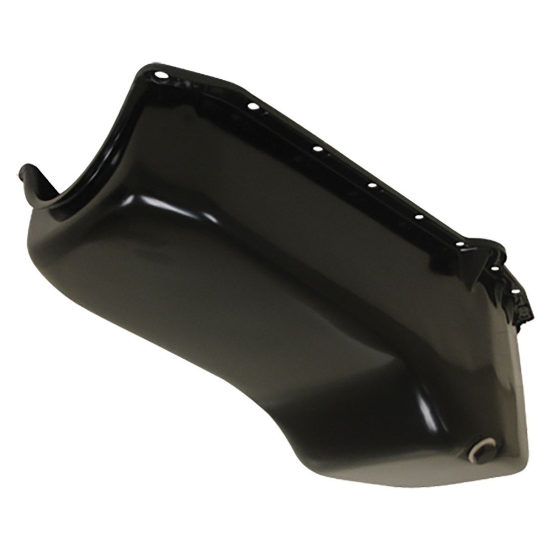 Oil Pan Sump Chevrolet Small Block 1955-79 283-400 Black Finish Stock Capacity Oil Pan Sump Chevrolet Small Block 1955-79 283-400 Black Finish Stock Capacity
