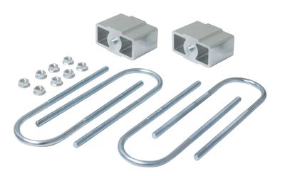 Lowering Block Kit 3 Lowering Block Kit 3" (75mm), 13mm Locating Pins, 75mmx12mm Ubolts - Mazda B2000/B2500/B2600/E1600/E2000, Chrysler Valiant Charger, Holden H Series, Ford Mustang 6 Cyl V8 70mm Axle