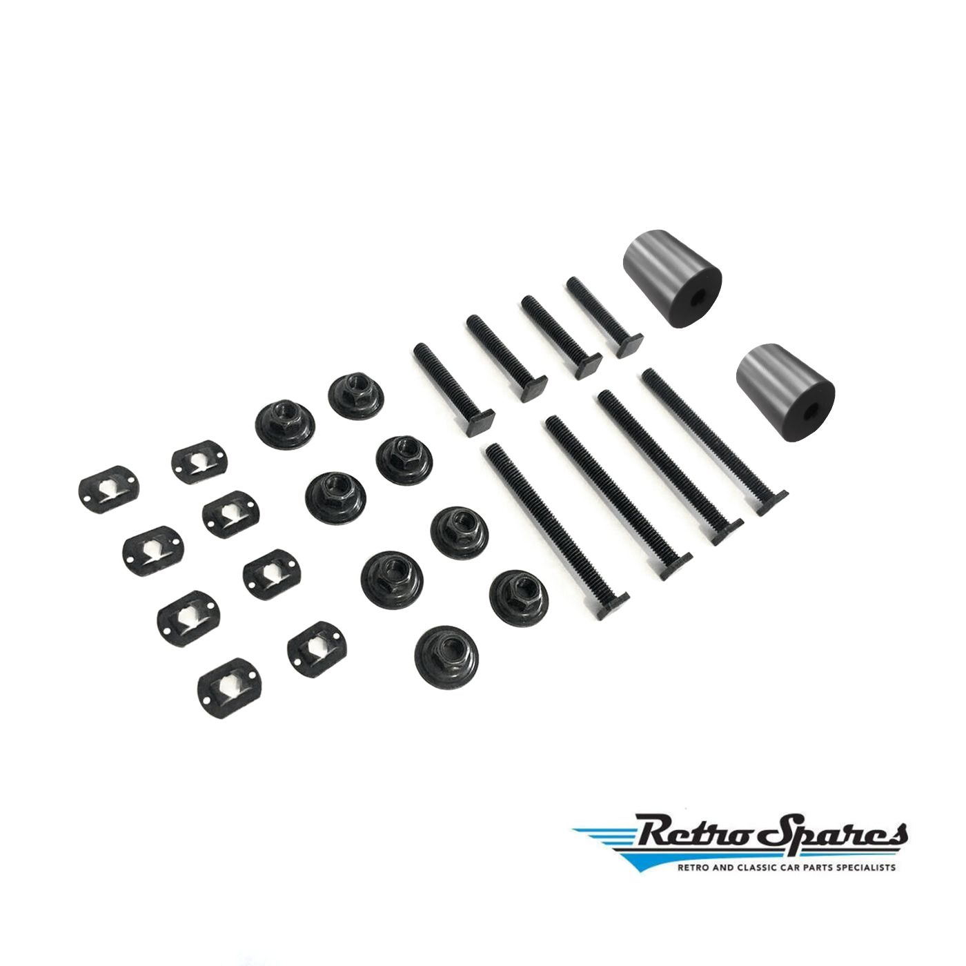 Bucket Seat Nuts, Bolts & Spacers Kit for FORD FALCON XR XT XW XY GT HO GS