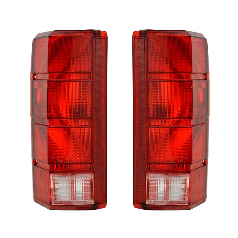 Tail Light Lenses Pair for FORD F100/BRONCO 1980-1993