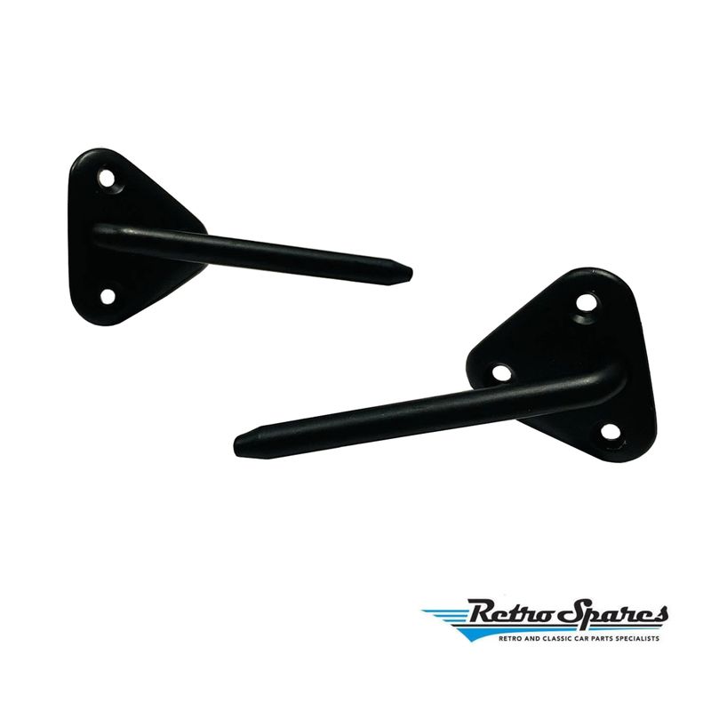 Black Sunvisor Pivots for FORD XT XW XY GT GS FALCON