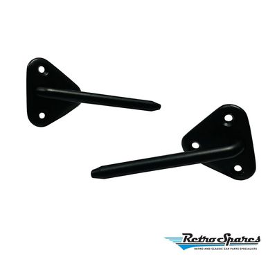 Black Sunvisor Pivots for FORD XT XW XY GT GS FALCON