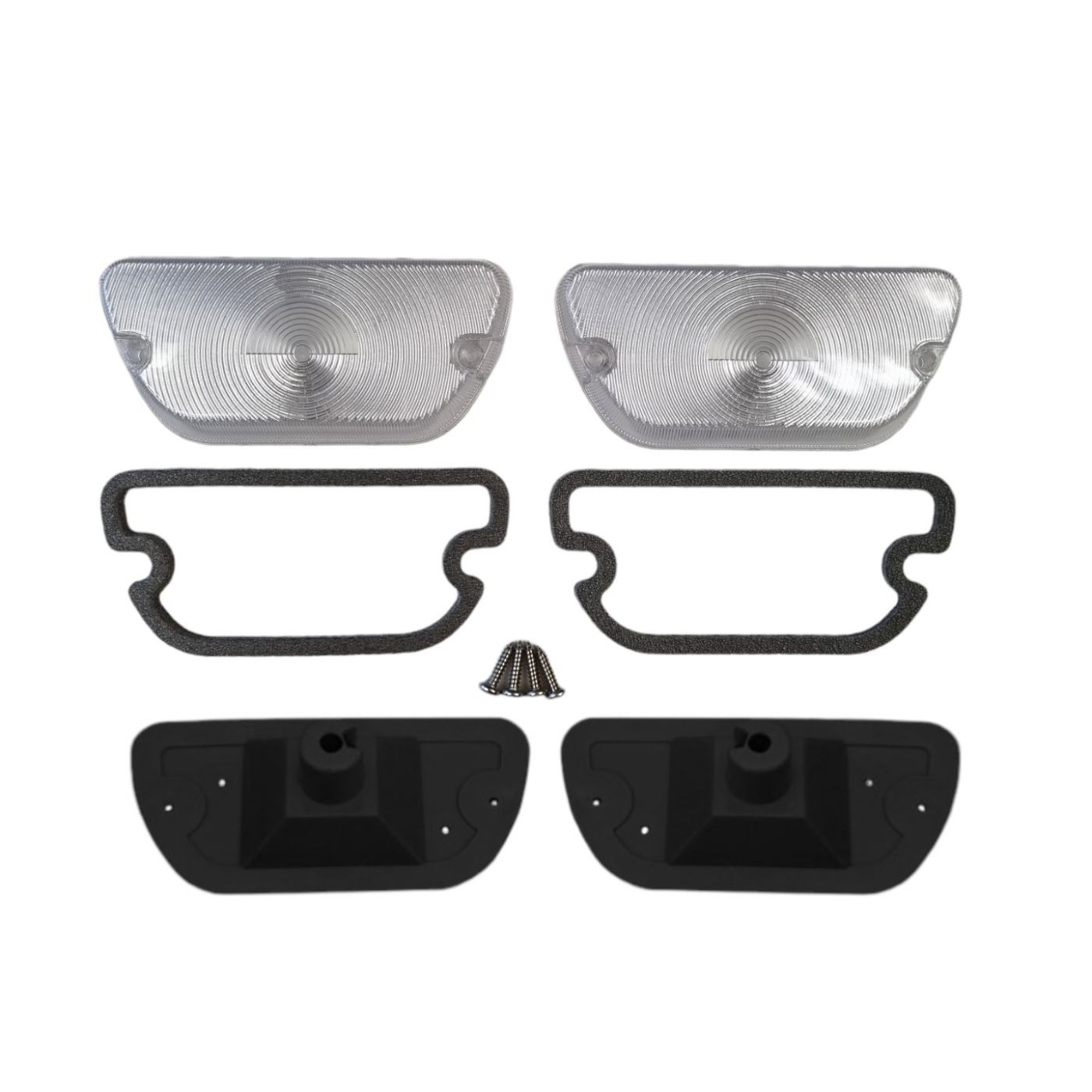 Front Indicator Clear Light Lens Assembly and Gaskets for HOLDEN TORANA LH LX COUPE Front Indicator Clear Light Lens Assembly and Gaskets for HOLDEN TORANA LH LX COUPE
