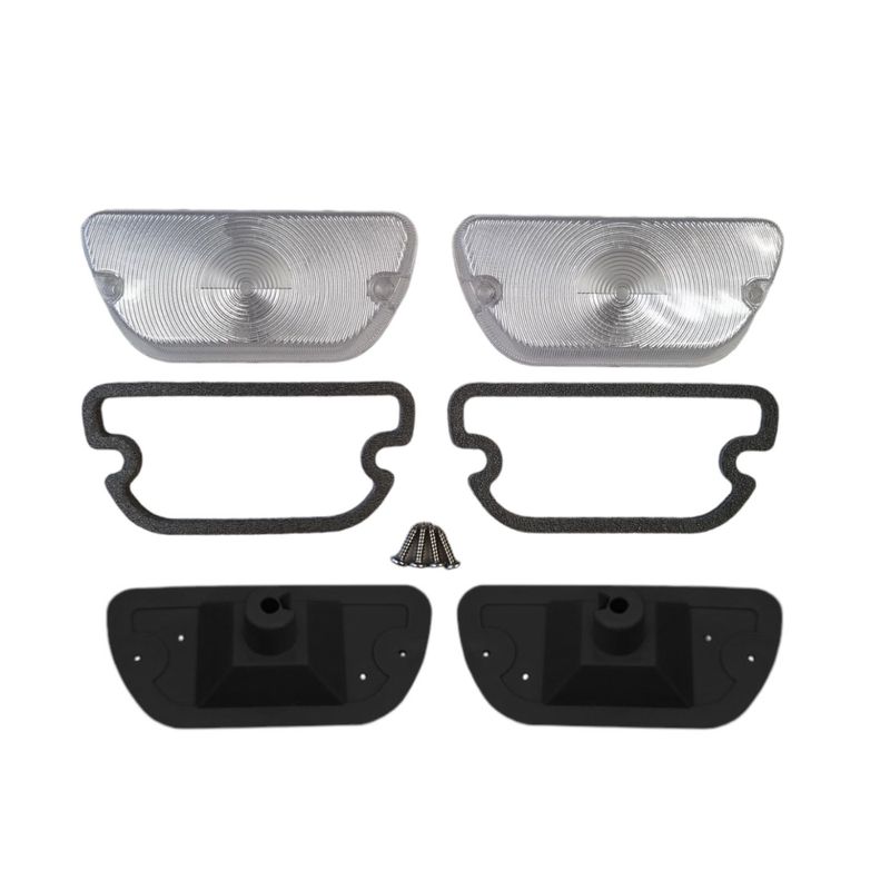 Front Indicator Clear Light Lens Assembly and Gaskets for HOLDEN TORANA LH LX COUPE Front Indicator Clear Light Lens Assembly and Gaskets for HOLDEN TORANA LH LX COUPE