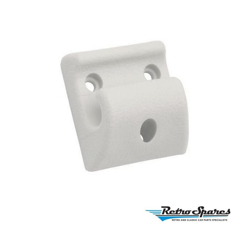 White Sunvisor Shade Bracket for FORD XA XB to 5/73