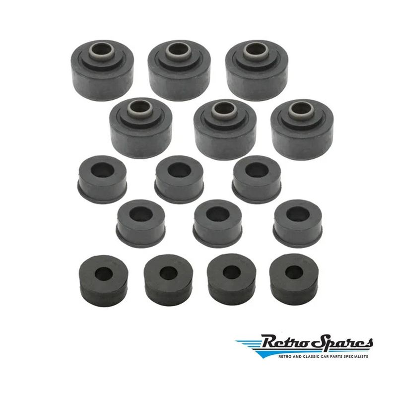 Body Mounting Rubbers Kit for HOLDEN HQ HJ HX HZ WB 1 TONNER