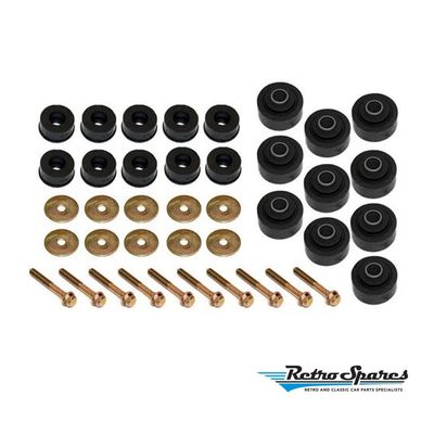 Body Mounting Rubbers & Bolts Kit for HOLDEN HQ HJ HX HZ WB UTE PANEL VAN
