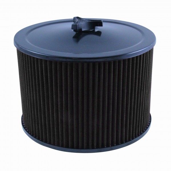 All Black Air Filter/Cleaner 9" Wide x 9" Tall Holley Edelbrock Quadrajet Carburettor