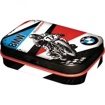 MintBox: BMW Bike Racer Size:4 x 6 x 1.6cm sugar free mints 34gm