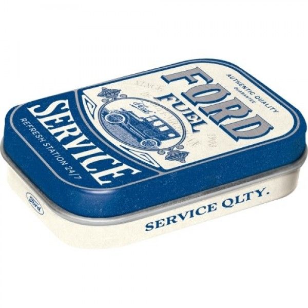 MintBox: Ford Fuel Service Size:4x6 x1.6cm sugar free mints 34gm